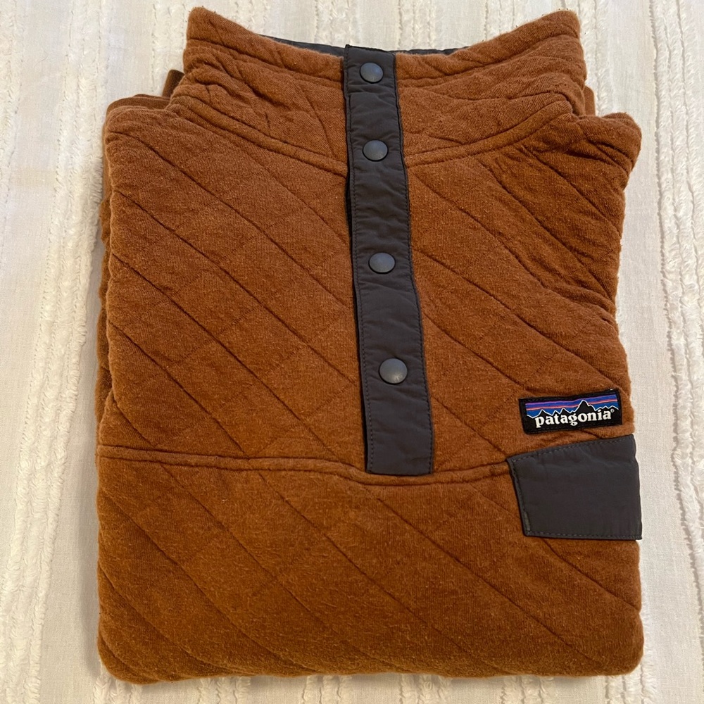 GUC Men’s Patagonia Quilted Snap-T Pullover - Size L